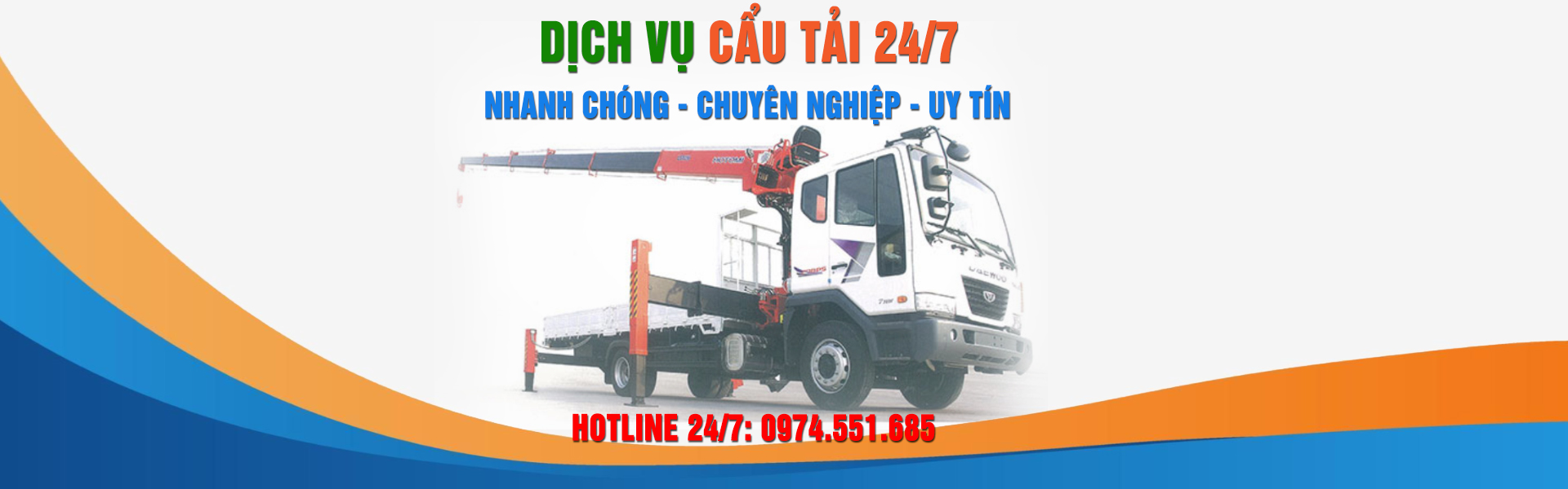 Dịch vụ cẩu tải 24/7